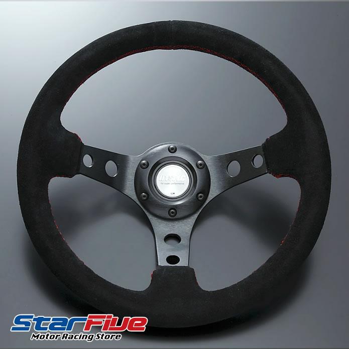 D1SPEC ステアリング DEEP70 バックスキン オフセット 70mm スウェード