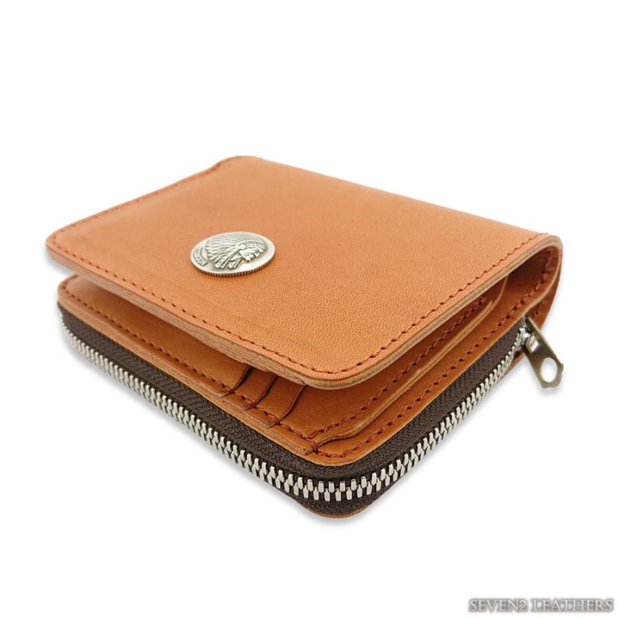 REDMOON（レッドムーン） 財布 二つ折り ZETT コンチョ