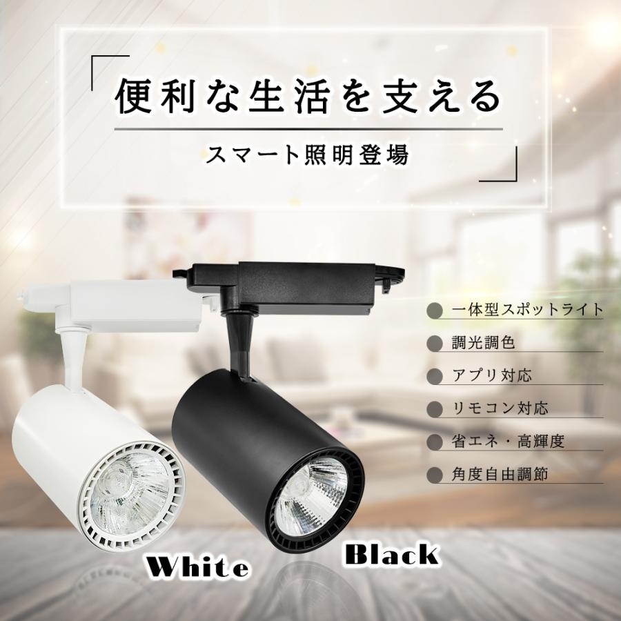 スポットライト ダクトレール用 レールライト 調光調色 アプリ