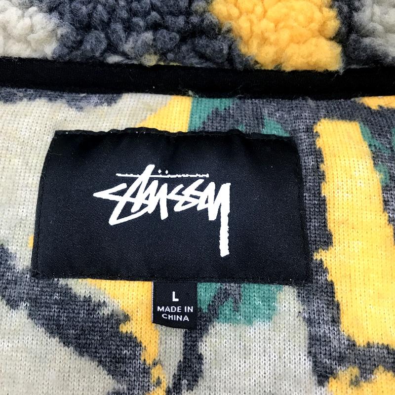 STUSSY（ステューシー） シェルパフリースベスト ボアベスト Block