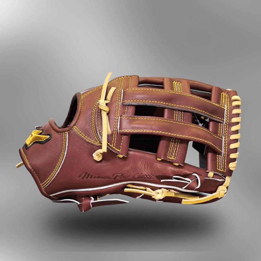 Mizuno Pro ミズノプロ 硬式グローブ 外野用 長野モデル 日本製 波賀