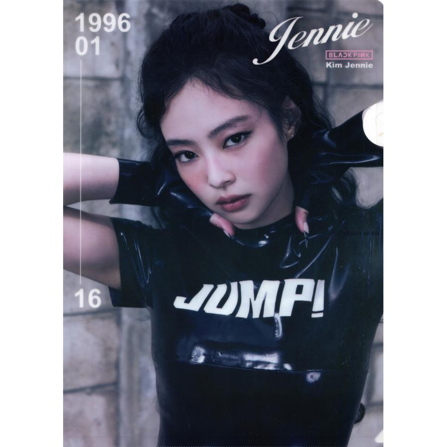BLACKPINK ブラックピンク JENNIE ジェニー グッズ クリアファイル A4