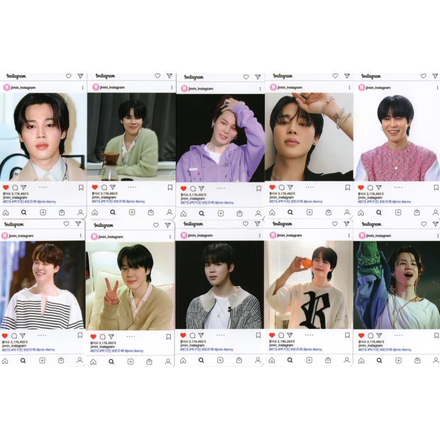 BTS ジミン グッズ スペシャルフォトカードセット 60枚 トレカ カード