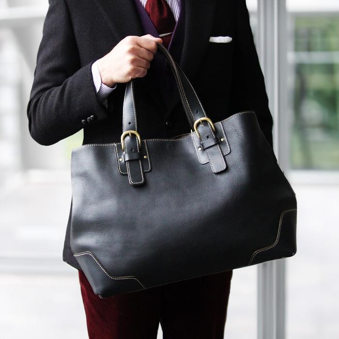 PORCO ROSSO（ポルコロッソ） 本革トートバッグ ビジネスバッグ