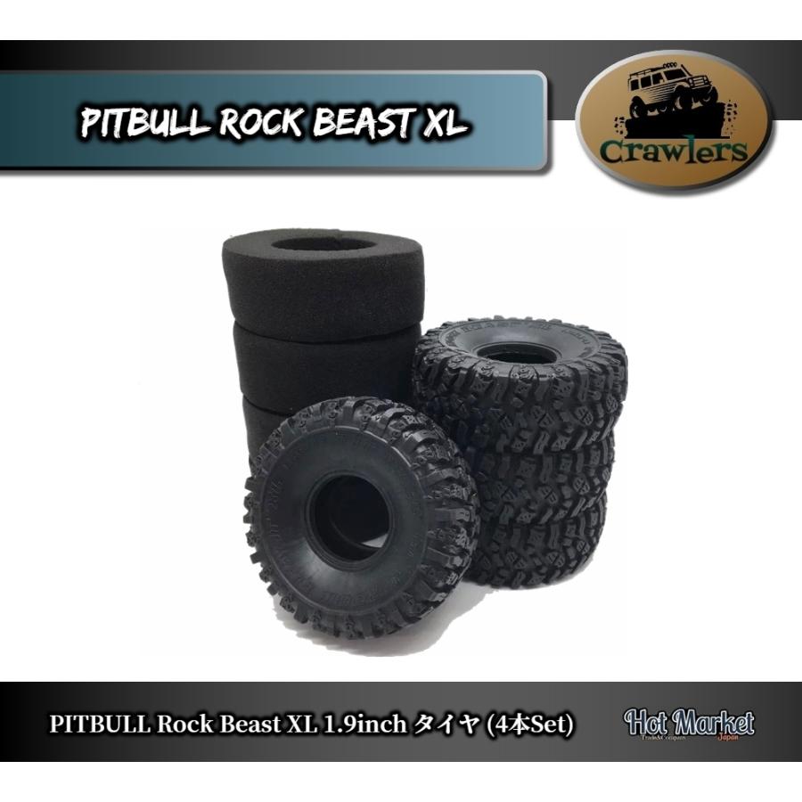 タイヤ ピットブル ロックビースト 1.9 クローラー プロライン