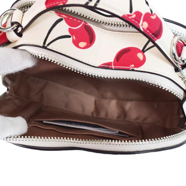 COACH（コーチ） バッグ レザー さくらんぼ ハート チェリー ダブル