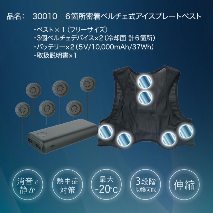 特価 すぐに発送 アタックベース 2025年 6ヶ所冷却 ペルチェベスト