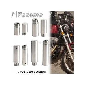 並行輸入品オートバイフォークチューブ延長 2-5インチ フロント