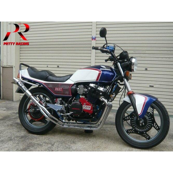 プリティー HONDA CBX400F (爆) 45π アルミサイレンサー メッキ