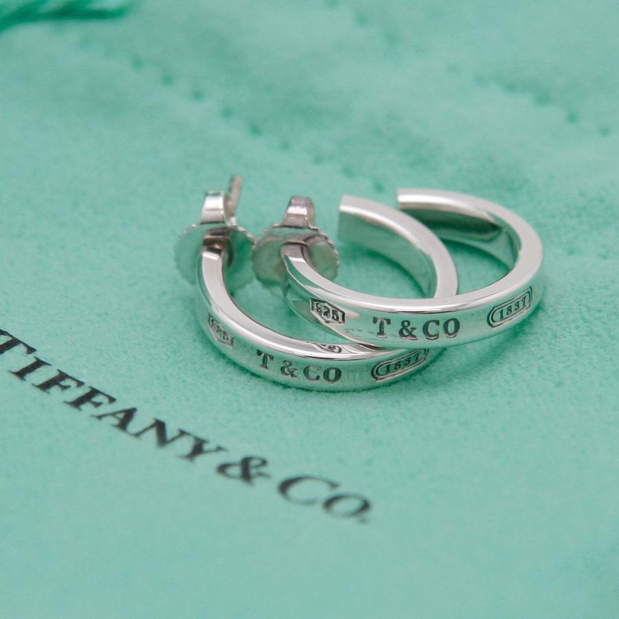 TIFFANY&Co.（ティファニー） ピアス Ag925 1837 ナロー フープピアス