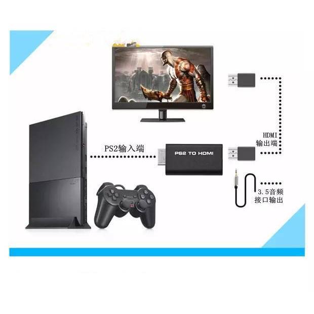 PS2 to HDMI 変換アダプター プレステ2 コンバーター : r-honpo - 通販