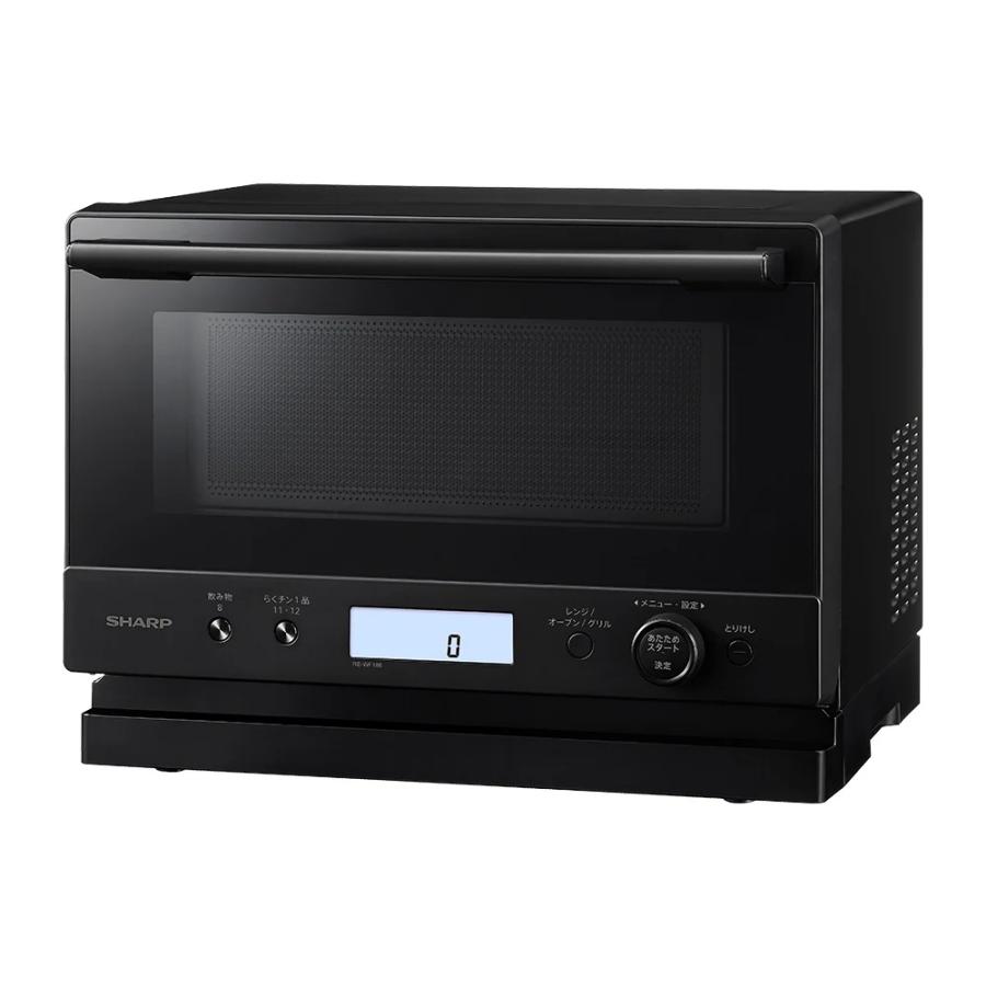 SHARP（シャープ） オーブンレンジ PLAINLY RE-WF186-B ブラック系