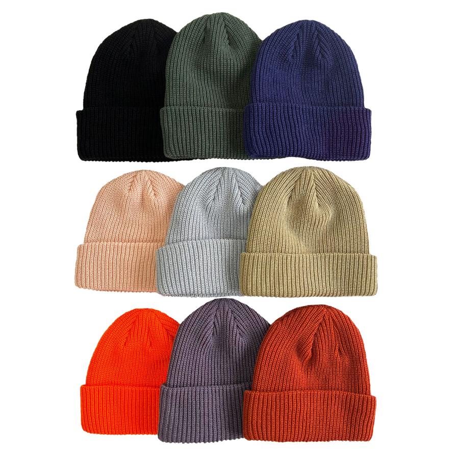 BEANIIEZ ACCENT ACRYLIC KNIT CAP ビーニーズ ニットキャップ