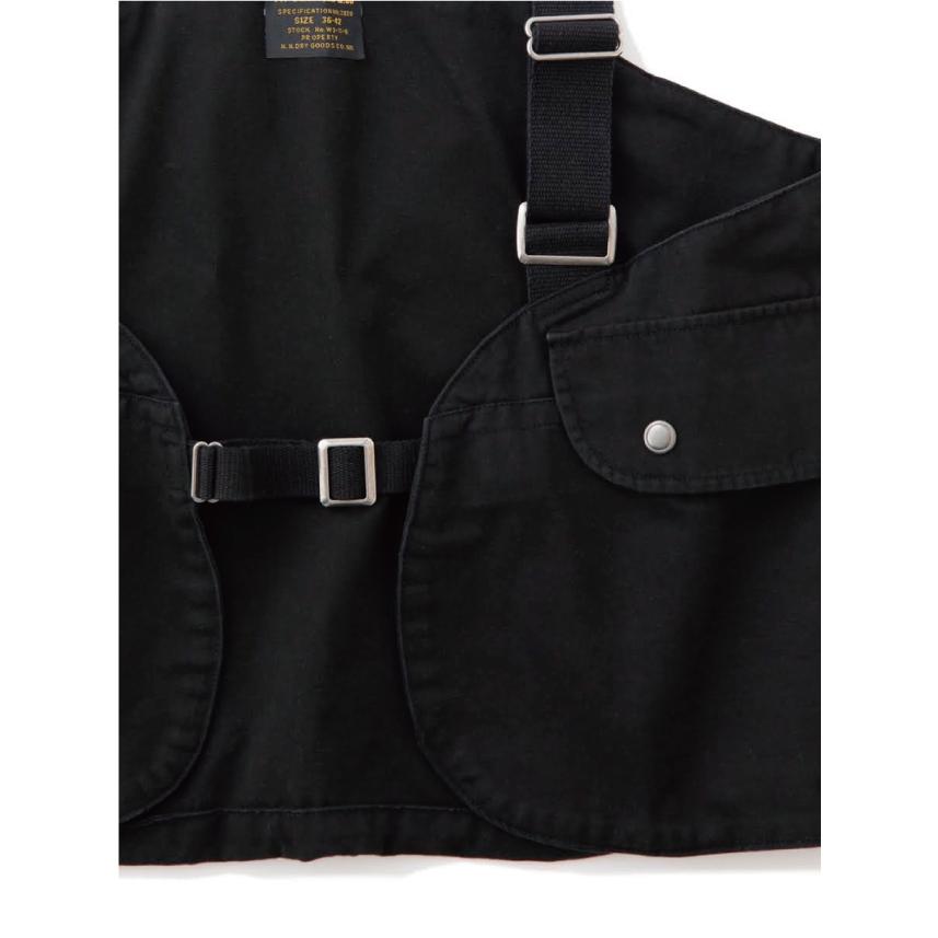 アットダーティ ゲーム ベスト ブラック AT-DIRTY GAME VEST BLACK