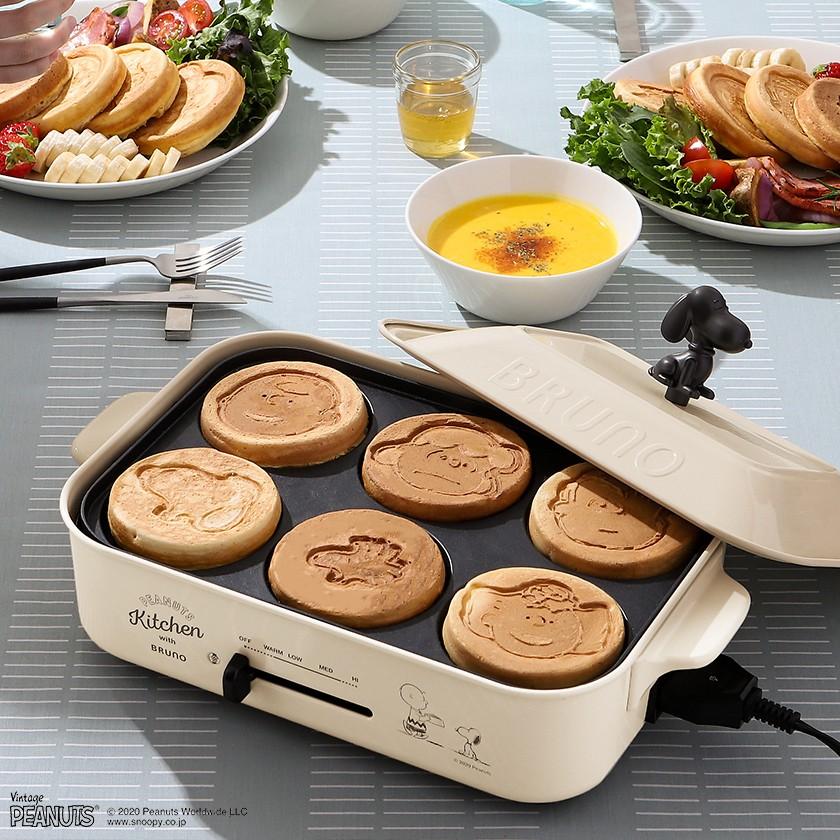 BRUNO（ブルーノ） スヌーピー ホットプレート たこ焼き器 たこ焼き