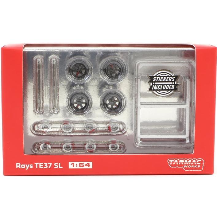 TARMAC Works 1/64 ホイール レイズ TE37 ミニカー付属しません : 寝具