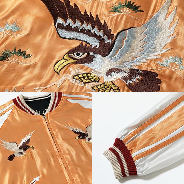 TAILOR TOYO テーラー東洋 リバーシブル スカジャン TT15682-119 WHITE