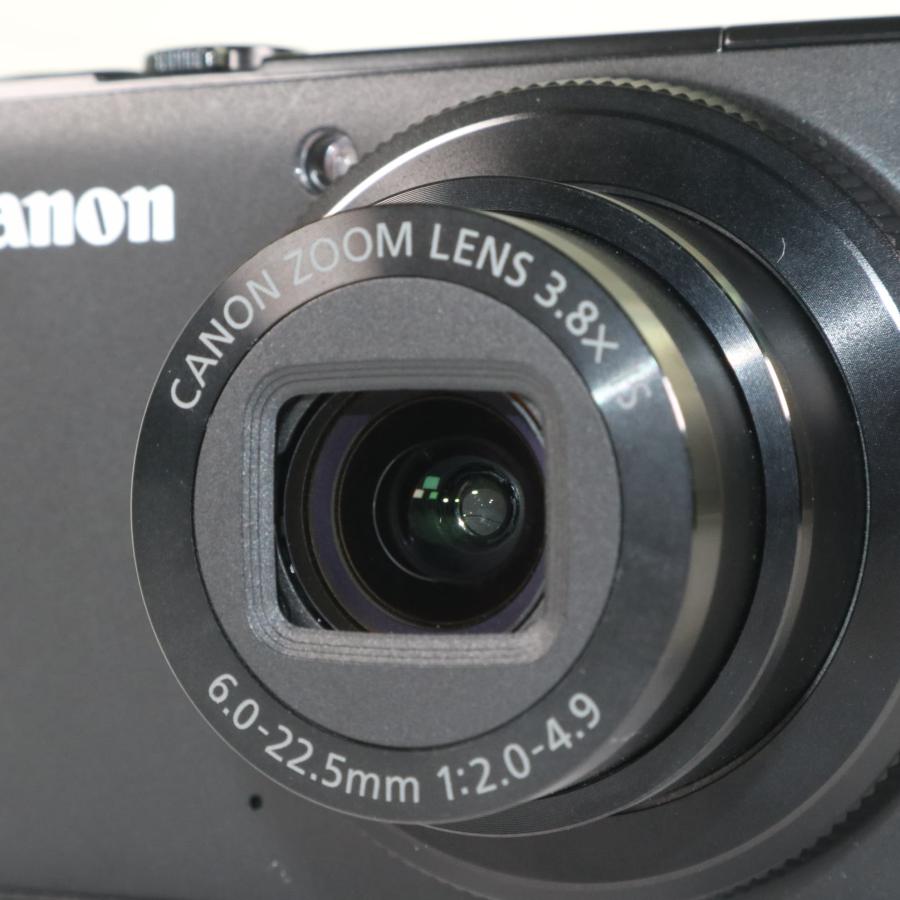 中古】 極上美品 Canon powershot S95 ブラック キャノン k2123 : りん