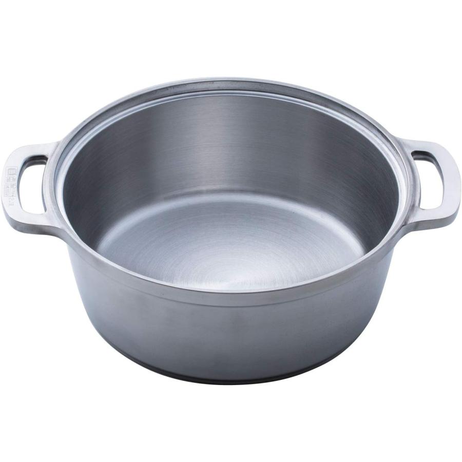 HALムスイ KING無水鍋(R)20 両手鍋 20cm 無水調理 1鍋8役 ガス火専用