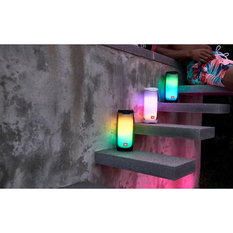 JBL PULSE 4 ブラック Bluetooth対応 ポータブル スピーカー IPX7等級