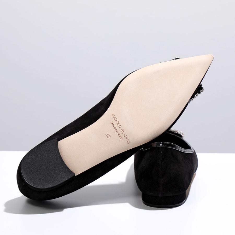 MANOLO BLAHNIK（マノロブラニク） パンプス TUBERIANFLAT SUEDE DAIM