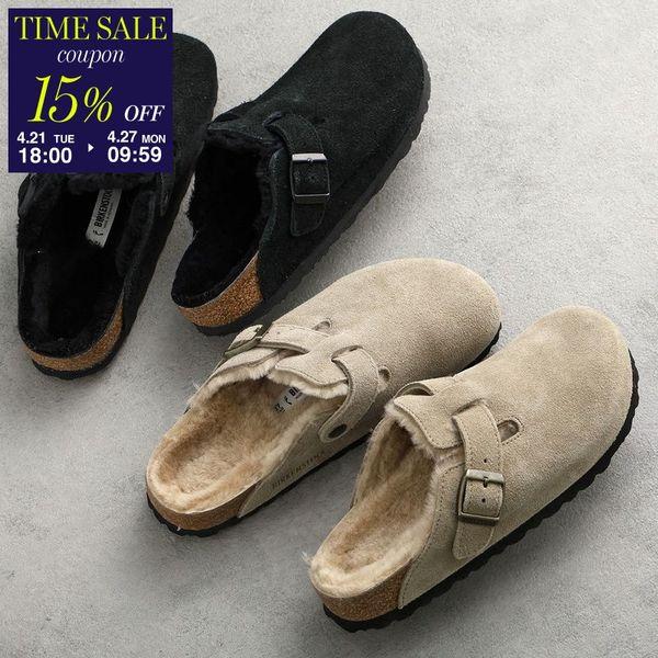 BIRKENSTOCK（ビルケンシュトック） サンダル Boston Shearling