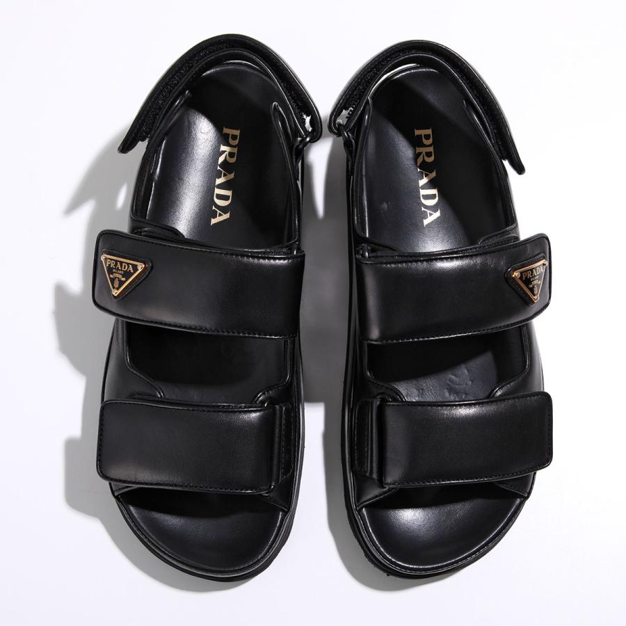 PRADA（プラダ） フラットサンダル 1X416N 038 レディース ナッパ