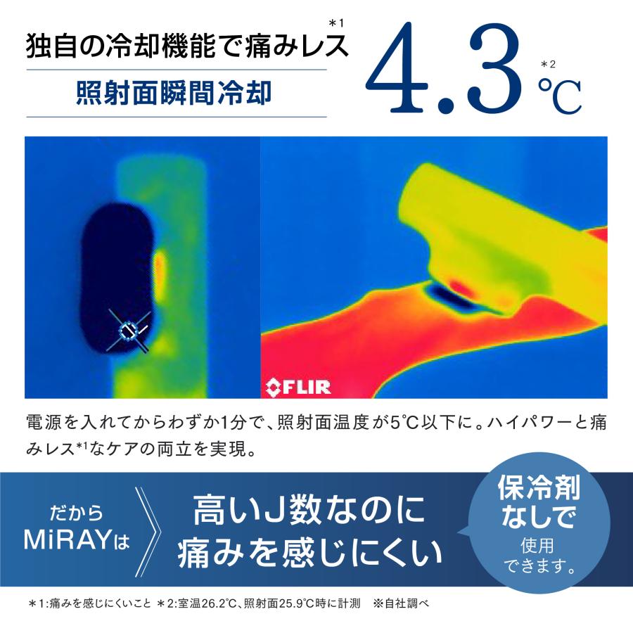 MYTREX（マイトレックス） 公式 MiRAY 脱毛器 メンズ IPL DPL ムダ毛