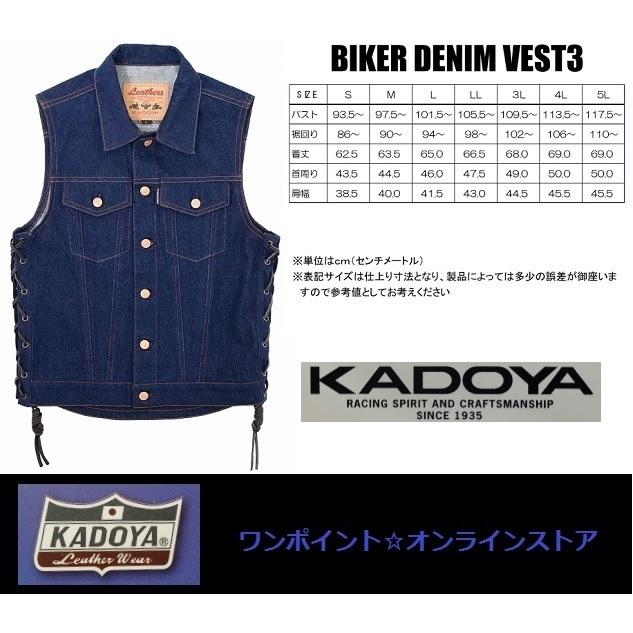 カドヤ（KADOYA） ☆カドヤ☆Gベスト 3☆BL/M☆ : ワンポイント