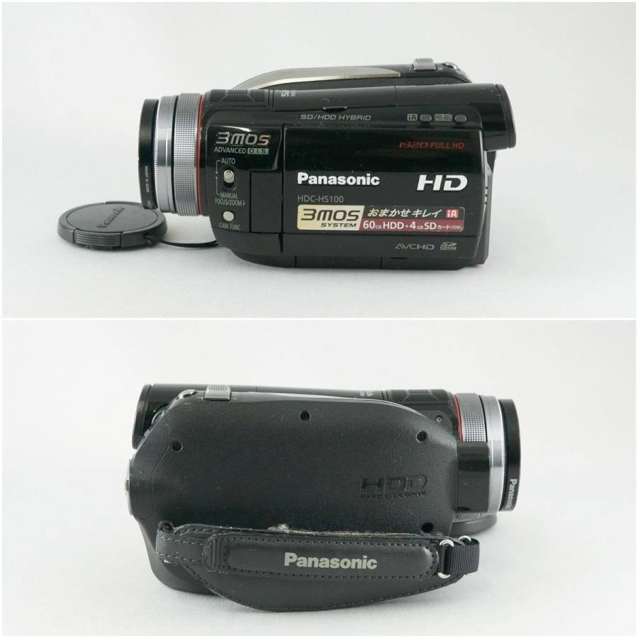 Panasonic HDC-HS100 デジタルビデオカメラ USED品 本体+バッテリー
