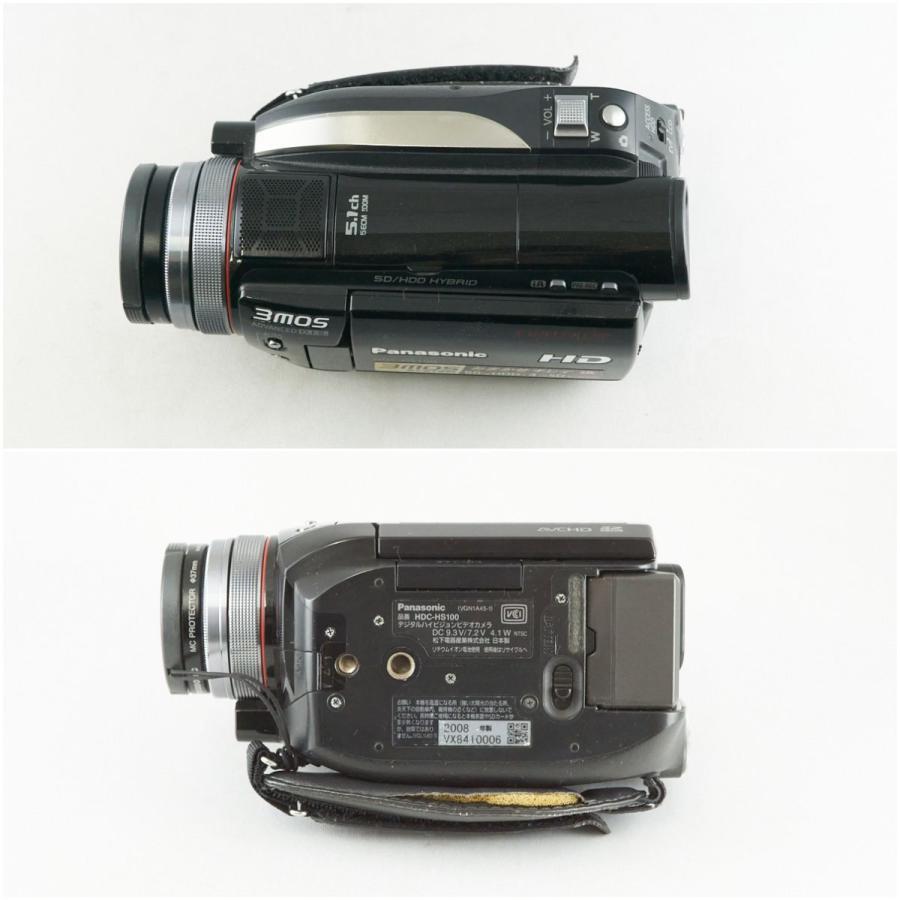 Panasonic HDC-HS100 デジタルビデオカメラ USED品 本体+バッテリー