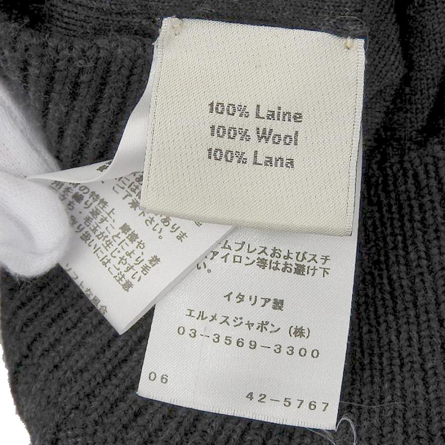 国内正規/ HERMES エルメス ウール タートルネック ロングスリーブ