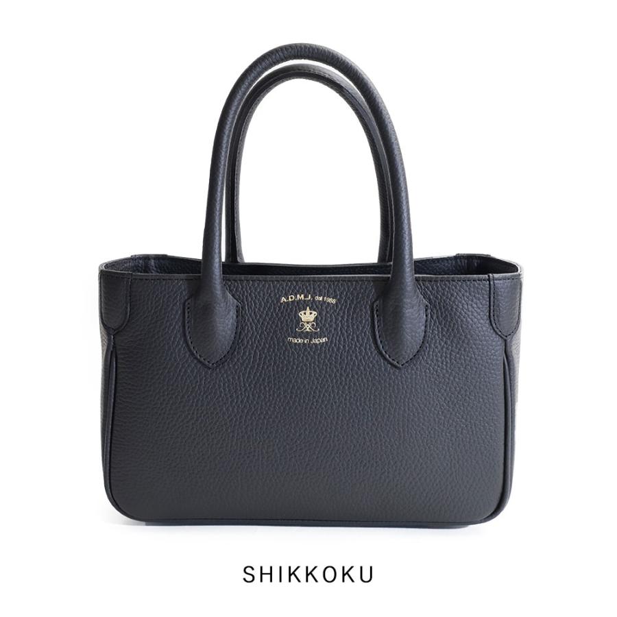 A.D.M.J（エーディーエムジェイ） A.D.M.J. 牛革 ミニトートバッグ