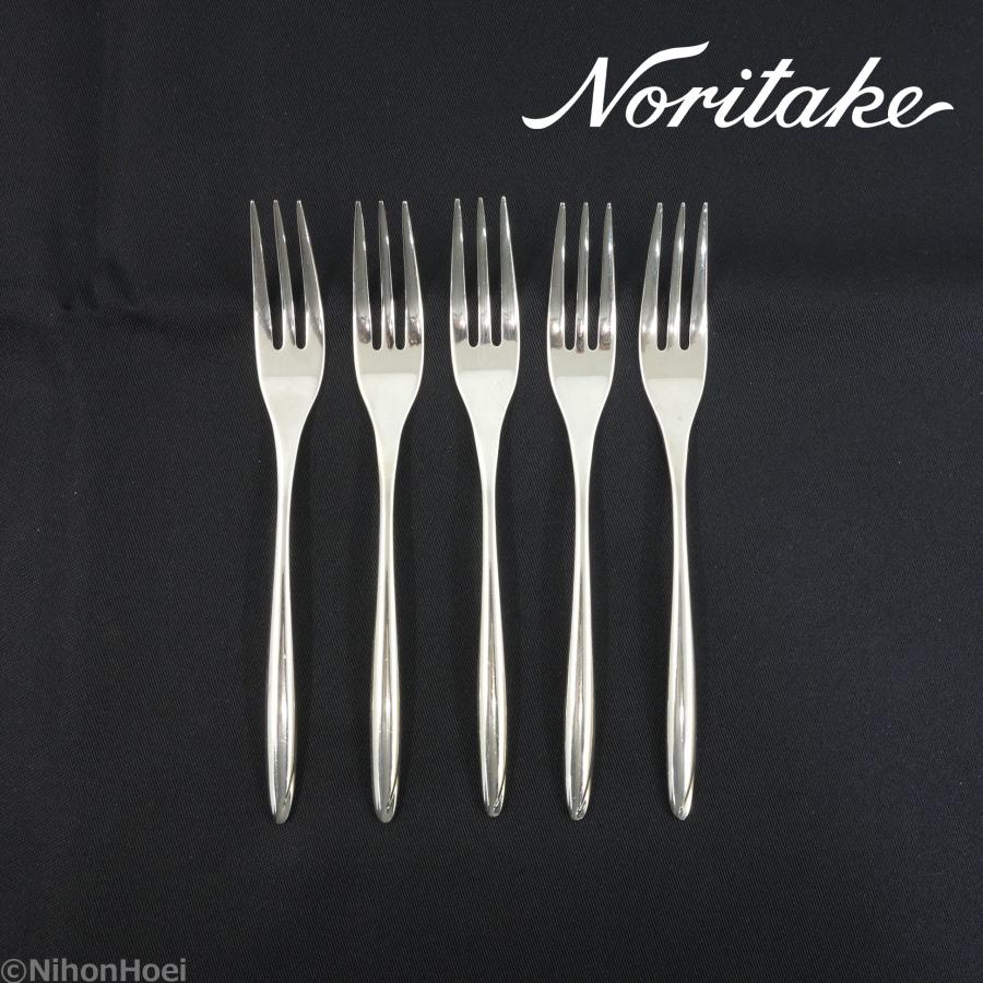 ノリタケ 送料無料 ◇ ケーキ・フルーツフォーク/159mm 5本セット