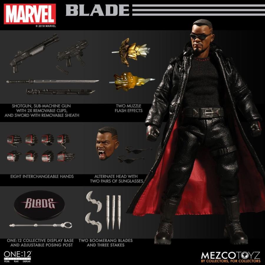ブレイド エリック・ブルックス 1/12 メズコ Mezco ワン12コレクティブ