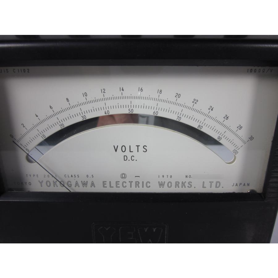 中古】直流電圧計 2011-39 横河電機 YOKOGAWA 【電圧測定レンジ】3/10