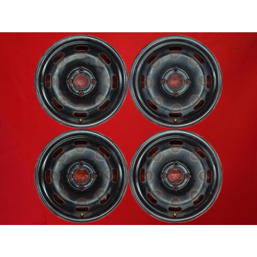 激安 4本セット】シトロエン C3 純正 スチール 鉄ホイール 鉄チン 中古