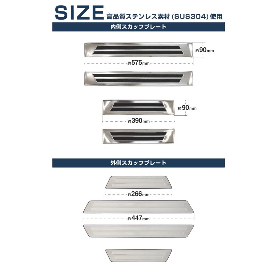 サムライプロデュース セット割 マツダ CX-5 KF系 サイドステップ内側