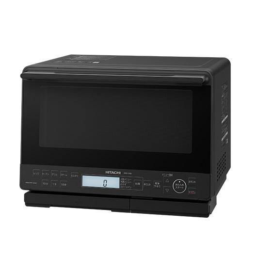 ヘルシーシェフ オーブンレンジ 庫内31L 過熱水蒸気 日立 MRO-S8B-K