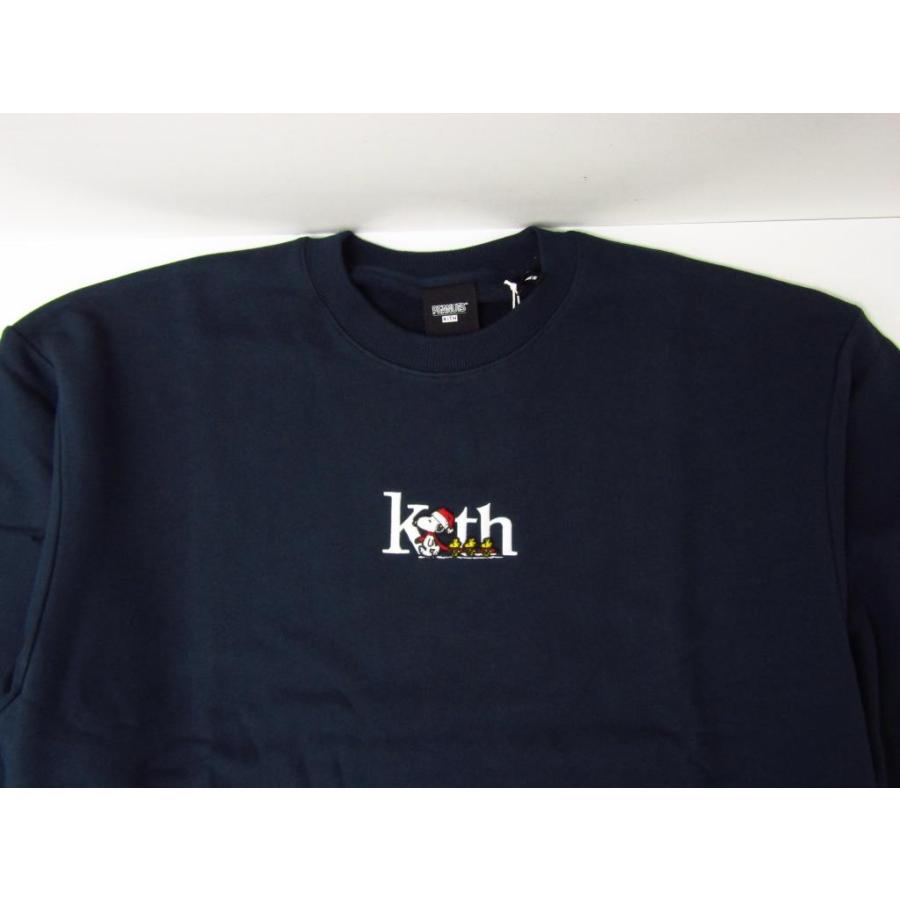 KITH（キス） × Peanuts Serif Crewneck スヌーピー クルーネック