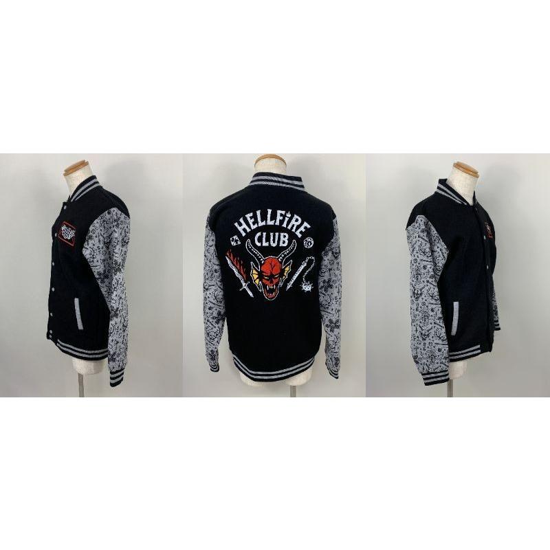 Stranger Things ストレンジャーシングス HELLFIRE CLUB VARSITY