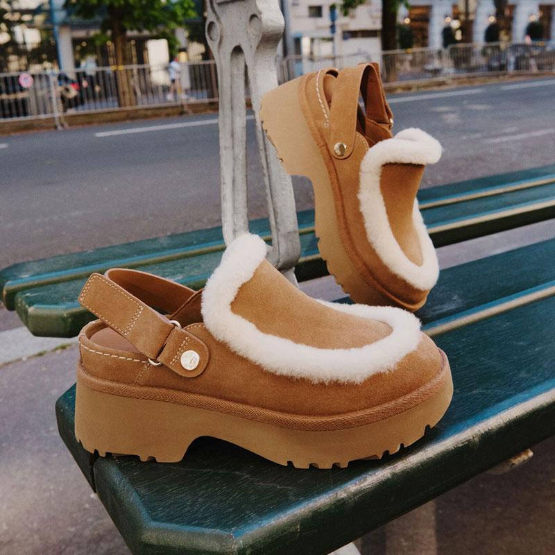 UGG（アグ） レディース エスミー クロッグ サボ スリッポン 厚底