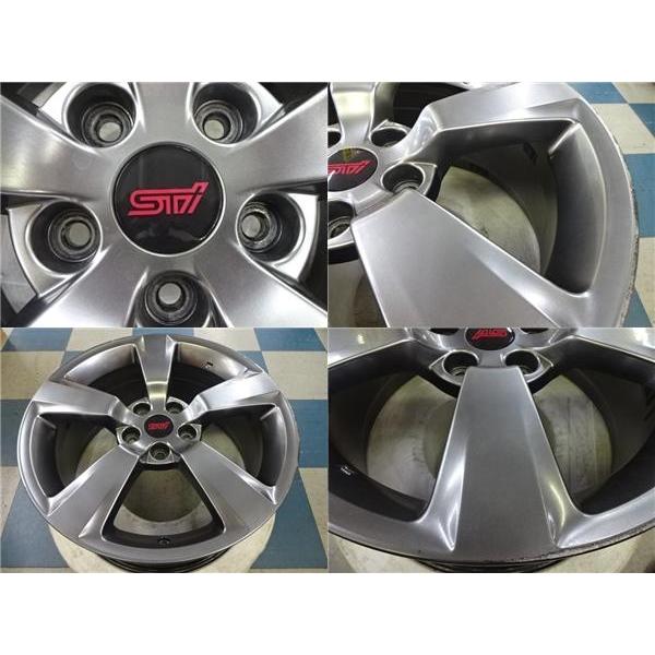 18インチ スバル純正ホイール 4本 中古 18X8.5+55 5H114.3