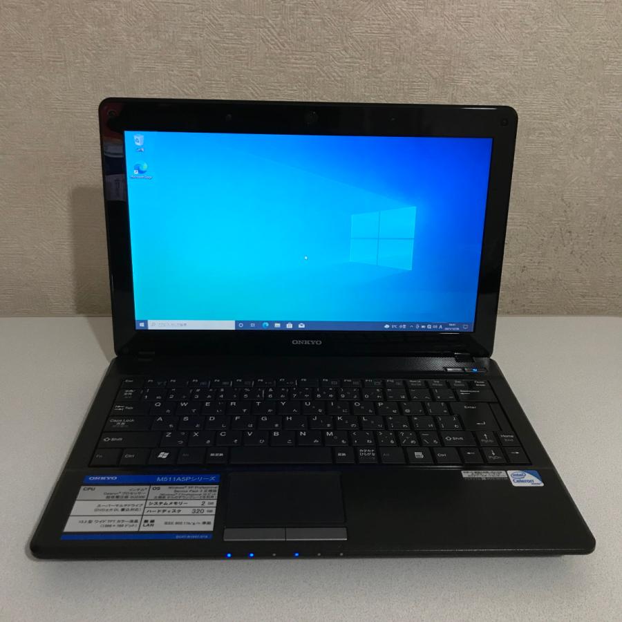 ONKYO（オンキヨー） 【中古】ノートPC ONKYO M511A5P（Win10Pro