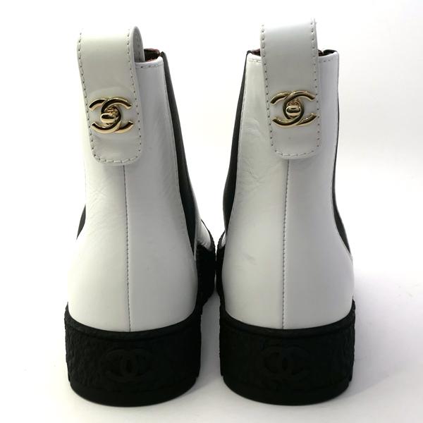CHANEL（シャネル） アンクルブーツ サイドゴア G37927 サイズ35 約
