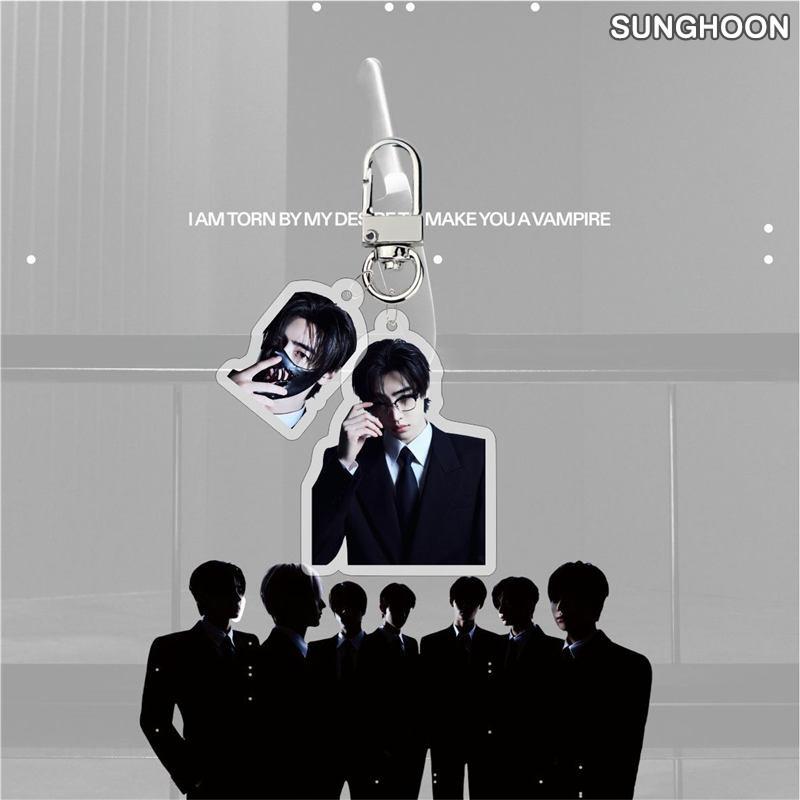 2番目半額 Enhypenグッズ キーリング エンハイプン アクリル