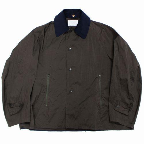 Kolor カラー 25SS Outer ナイロンジャケット 2 ブラウン : unstitch