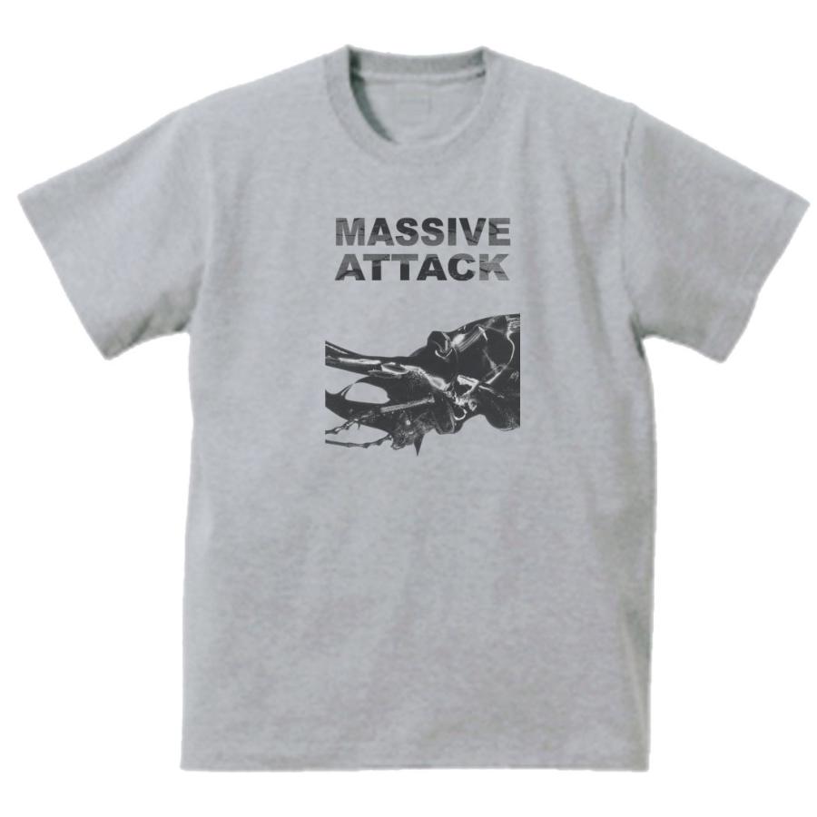 マッシヴ アタック Massive Attack 音楽Tシャツ ロックTシャツ バンドT