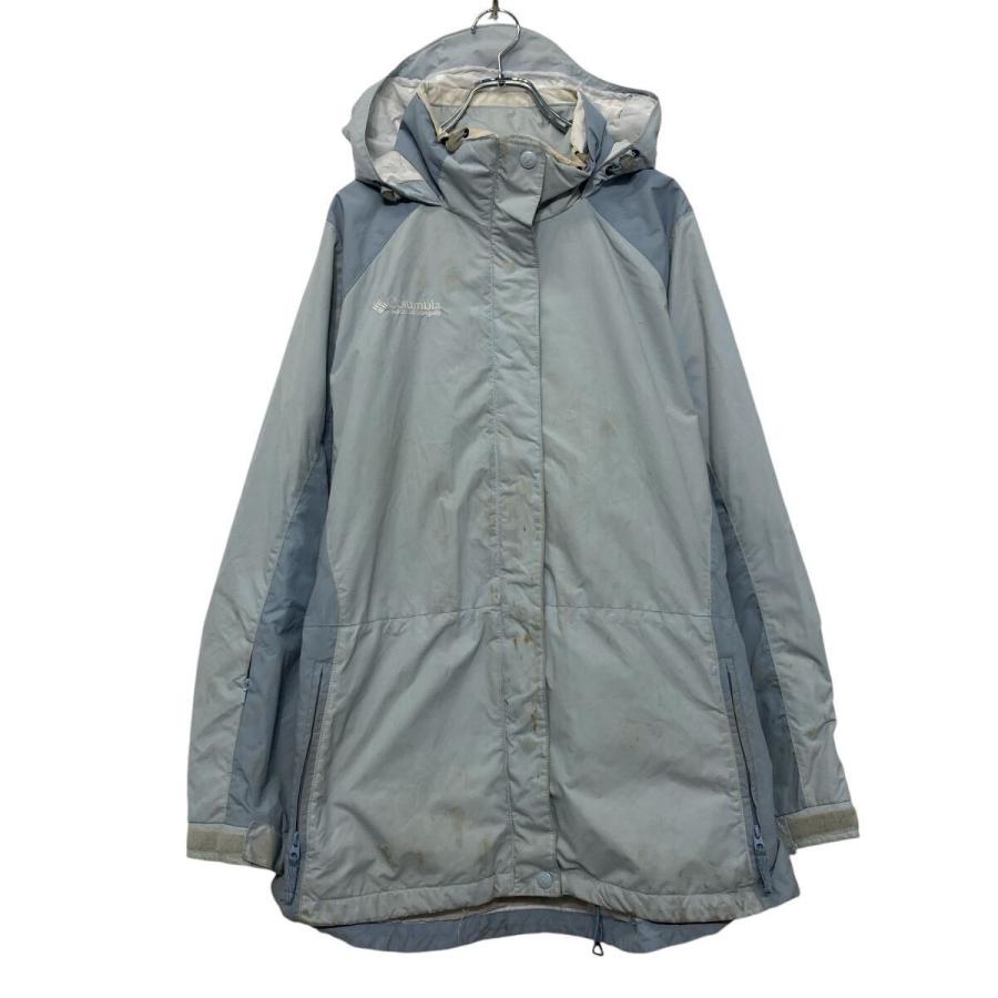 Columbia ジップアップ ナイロン ジャケット コロンビア XL ブルー