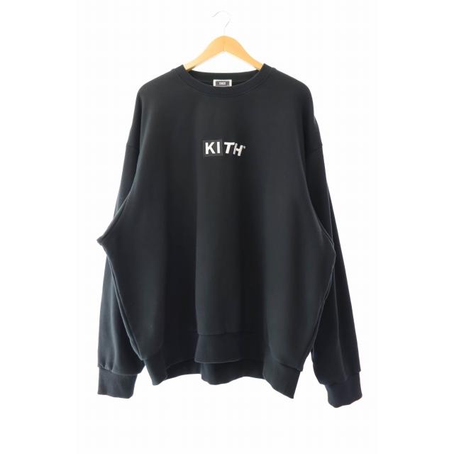 キスニューヨークシティ KITH NYC ロゴ刺繍 クルーネック スウェット